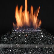 FT-RASMUSSEN-ALTERNA-Black-Glass Learn facts about fire glass, its benefits and uses, fire glass safety considerations, and how to choose the right glass for a gas fire pit or fireplace.