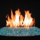 Fire glass offers a stylish, decorative gas log alternative to traditional gas logs. Explore fireplace design ideas, heat benefits, sizes and colors.