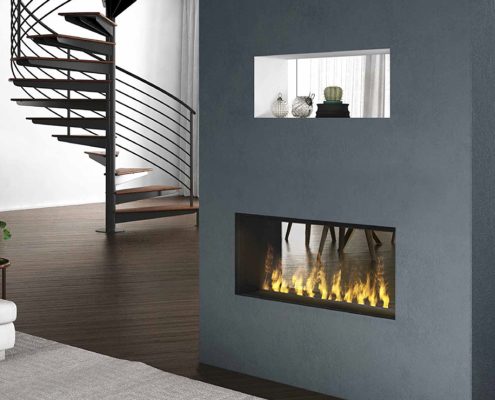 Explore the benefits of commercial fireplace design in office spaces, including better workplace design, client impressions, and employee experience.